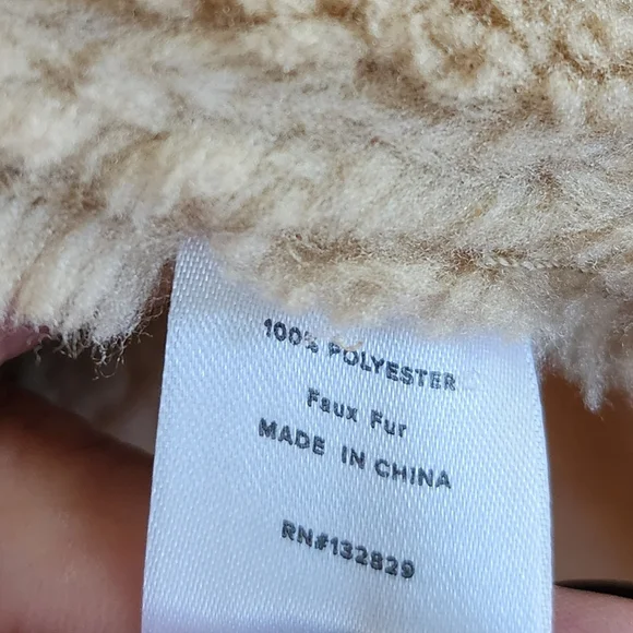 Lovers + friends Faux Fur Tan Jacket, Sz XS - Picture 11 of 12